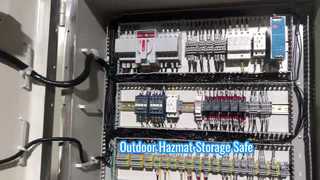 แนะนำอาคารจัดเก็บวัตถุอันตรายกลางแจ้งภาชนะที่ไม่ติดไฟ