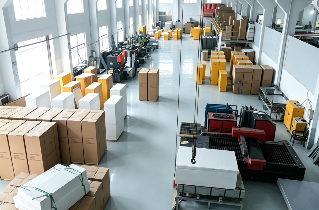 บล็อกบริษัทล่าสุดเกี่ยวกับ Manufacturing in Action: How SUPER Supports Large-Scale Safety Equipment Orders