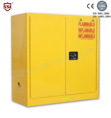 ซื้อ Lab Safety Flammable Liquid Storage Cabinet With Paddle Lock , Hazardous Storage Cabinets การผลิตออนไลน์