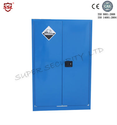 ซื้อ Vertical Metal Locking Chemical Storage Cabinet For Store Nitric , Sulfuric การผลิตออนไลน์
