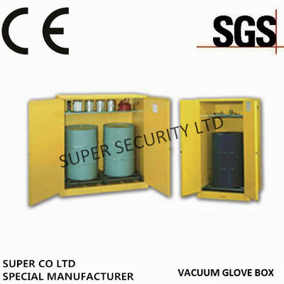 ซื้อ Single Door Hazardous  Chemical Drum Flammable Storage Cabinet For Flammable Liquids Steel Stainless Steel การผลิตออนไลน์
