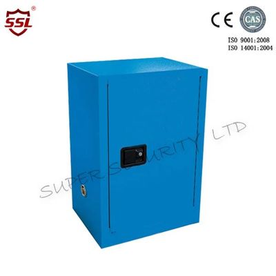 ซื้อ Stainless Steel Blue Chemical Safety Cabinets For Flammables And Combustibles Fire Proof การผลิตออนไลน์