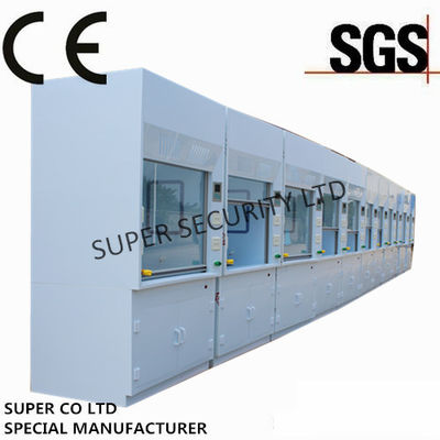 ซื้อ Poly Ducted work table Lab ตู้ดูดควันเคมี / ตู้พร้อมกระจกแกร่งสำหรับทดสอบการใช้งานในห้องปฏิบัติการสำหรับอเมริกาใต้ การผลิตออนไลน์