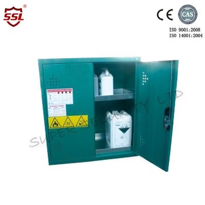 ซื้อ Short Steel Hazardous Storage Cabinet With 5 Shelves  Green 20 Litres การผลิตออนไลน์