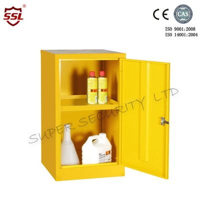 ซื้อ Adjustable Shelves 10 Liter Hazardous Storage Cabinet Metal  Lockable การผลิตออนไลน์