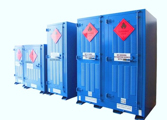 ซื้อ Australian AS1940 Outdoor Dangerous Storage Cabinet  and Multiple Shelves for Hazardous Materials การผลิตออนไลน์