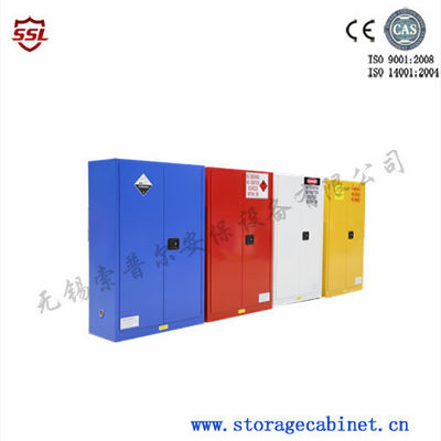 ซื้อ Red Paint Ink Chemical Storage Cabinet For Flammable Liquids 60 Gallon Free of charge การผลิตออนไลน์