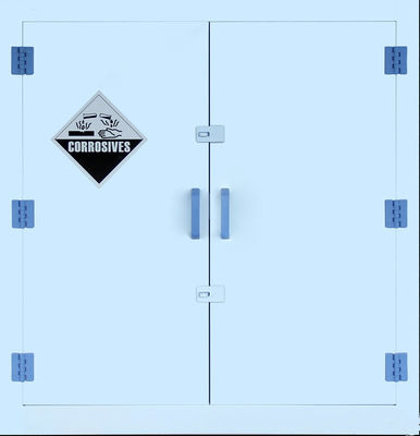 ซื้อ Dual Doors PP Plastics Corrosive Storage Cabinet For 45 Gallon การผลิตออนไลน์