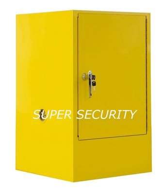 ซื้อ Single Door Red Heavy Duty Steel Flammable Liquid Chemical Storage Cabinets With Doors / 1 Shelf การผลิตออนไลน์