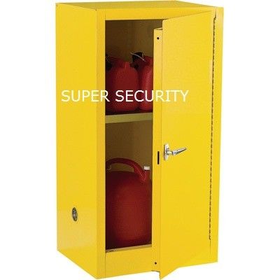 ซื้อ Lockable Safety Fireproof Flammable Storage Cabinet For Solvent / Fuel การผลิตออนไลน์