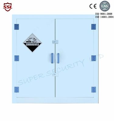 ซื้อ Lab Solvent Plastic Double Door Corrosive Storage Cabinet 30 Gallon การผลิตออนไลน์