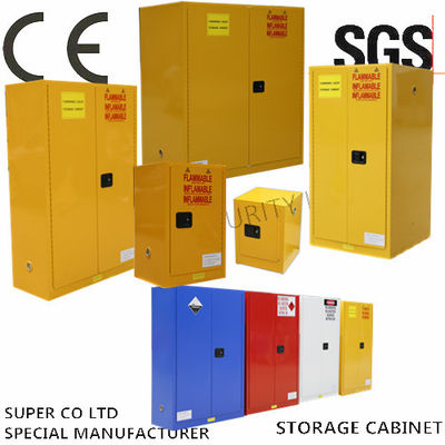 ซื้อ Vertical Drum Hazardous Flammable Storage Cabinet Fully Welded , 60 Gallon การผลิตออนไลน์
